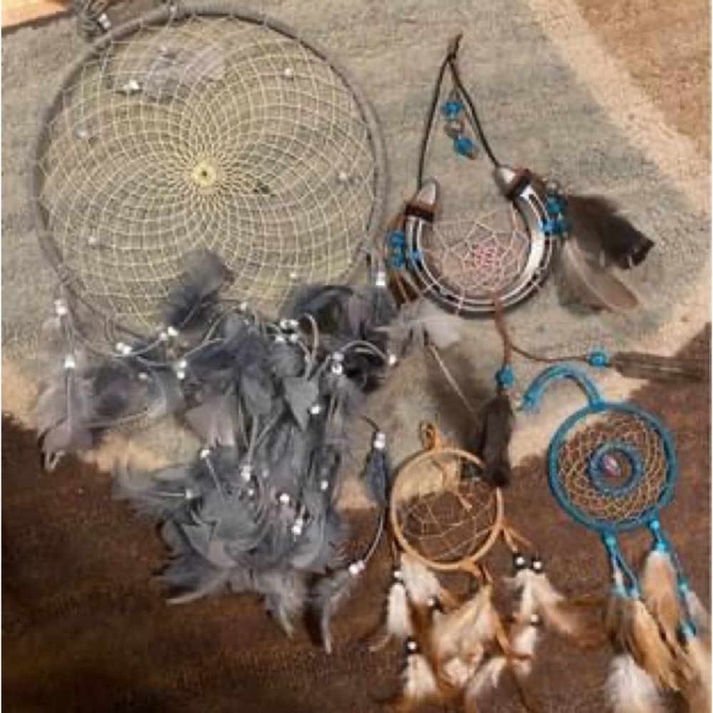 Hanging Dream Catchers - All together